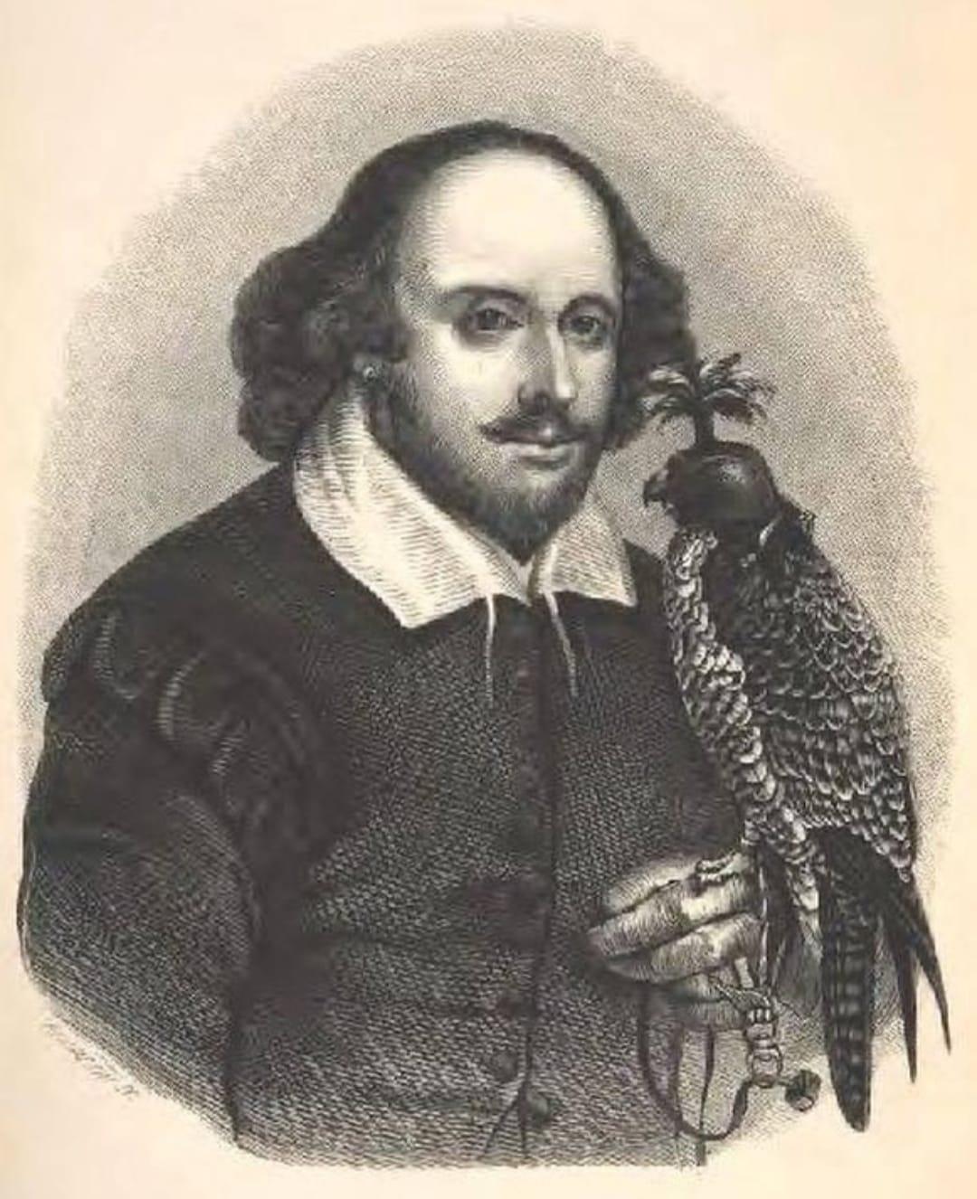 WILLIAM SHAKESPEARE (1564-1616) From the Chandos Portrait