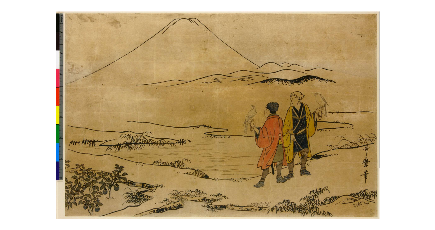 Woodblock print. Popular culture  by Kitagawa Utamaro