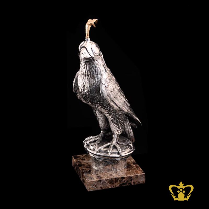Figurine of falcon from Crystal Gallery in Abu Dhabi, UAE
