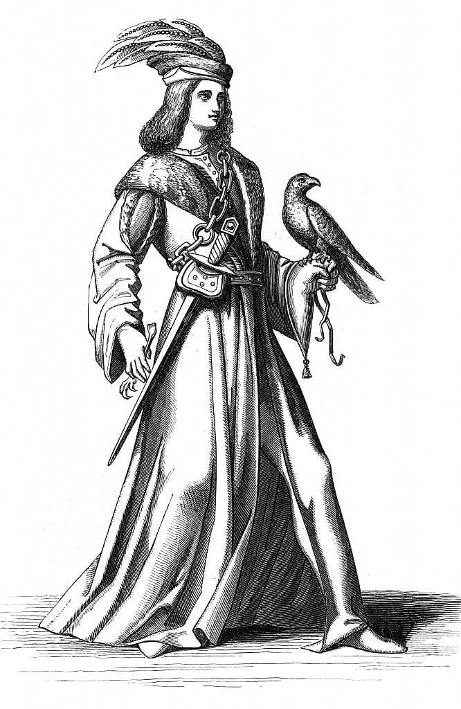 A nobleman of Provence, France, 15th century 1849 